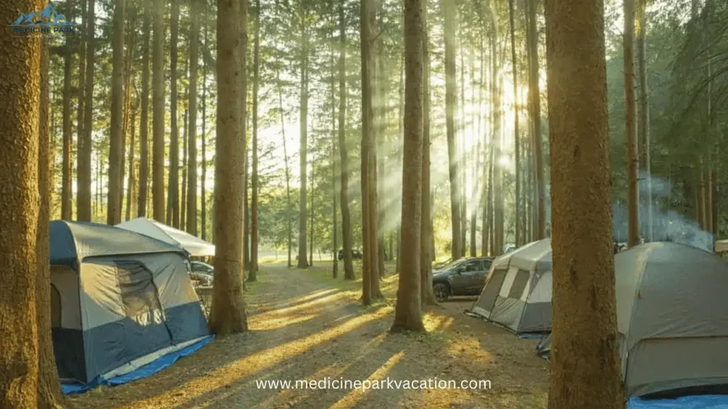 Time to Go Camping in Medicine Park