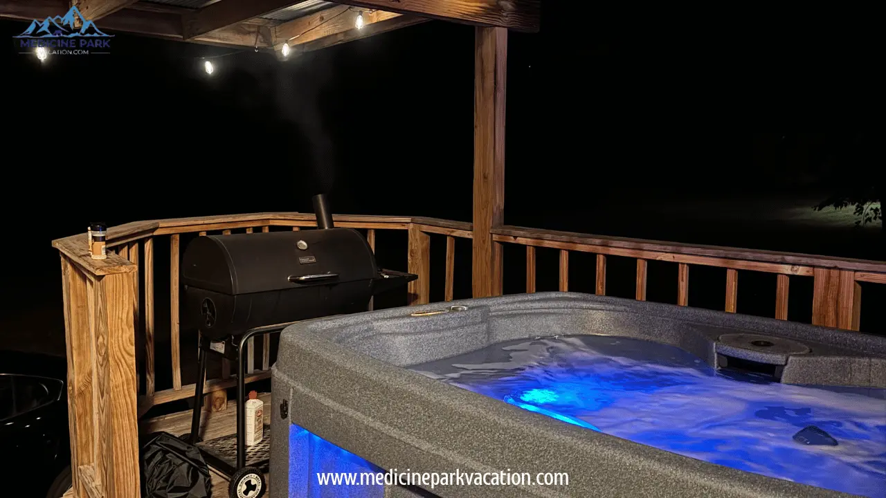 tosan's cottage hot tub