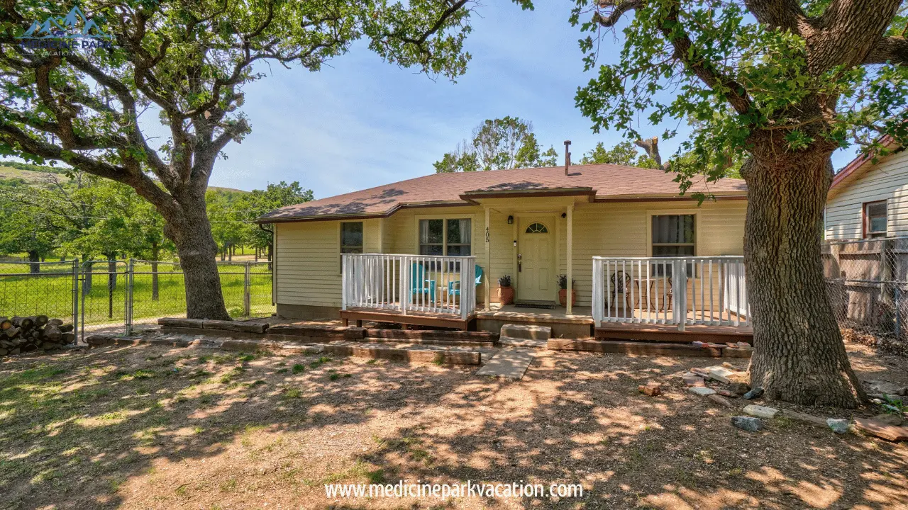 Tosan's cottage front view